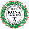 Kona Coffee Council Seal of Approval